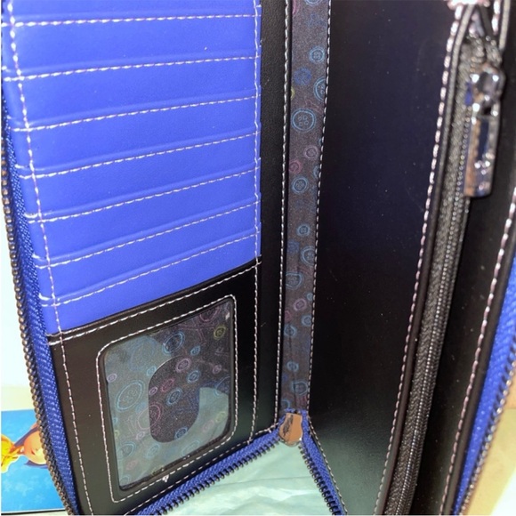 Loungefly Coraline Raincoat and Coraline Doll Portal Wallet & Button Key - Picture 7 of 11